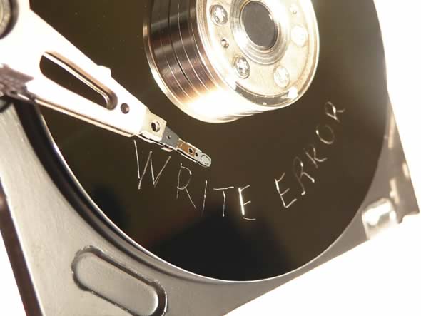 Defekte Firmware Festplatte